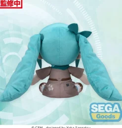 Medium Plushies>Hatsune Miku: Going Out Series Zoo Ver. Fuwapuchi Plushie M