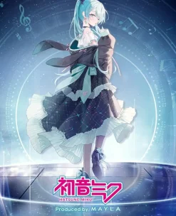 Hatsune Miku Iconique Skirt Black Discount