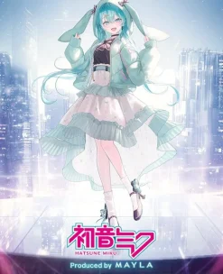Hatsune Miku Iconique Skirt White New
