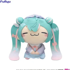 Medium Plushies>Hatsune Miku Mochipico Plushie Toy Love Blazer Humming Ver.