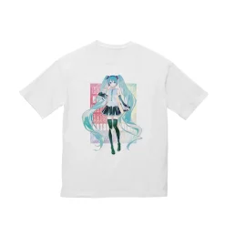 Tops>Hatsune Miku NT Ani-Art Unisex Big Silhouette T-Shirt Vol. 3
