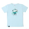 Tops>Hatsune Miku Piapro Kids! Hatsune Miku Kids' Light Blue T-Shirt