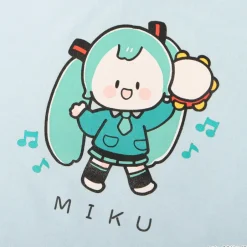 Tops>Hatsune Miku Piapro Kids! Hatsune Miku Kids' Light Blue T-Shirt