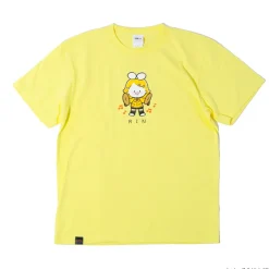 Tops>Hatsune Miku Piapro Kids! Kagamine Rin Yellow T-Shirt