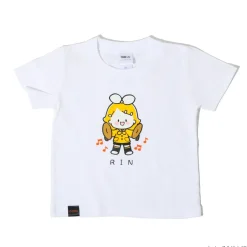 Hatsune Miku Piapro Kids! Kagamine Rin Kids' White T-Shirt Sale