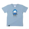 Tops>Hatsune Miku Piapro Kids! Kaito Kids' Blue T-Shirt