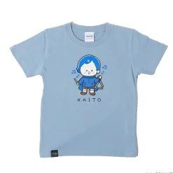 Tops>Hatsune Miku Piapro Kids! Kaito Kids' Blue T-Shirt