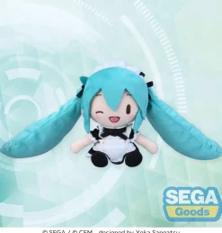 Small Plushies>Hatsune Miku: Project DIVA Arcade Future Tone Hatsune Miku: Maid Ver. Fuwapuchi Mini Plushie EX