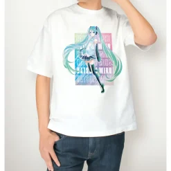 Hatsune Miku V3 Ani-Art Unisex Big Silhouette T-Shirt Vol. 3 Sale