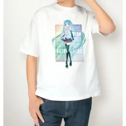 Hatsune Miku V4X Ani-Art Unisex Big Silhouette T-Shirt Vol. 3 Discount