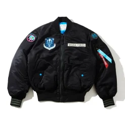 Jackets & Hoodies>Hatsune Miku x ALPHA INDUSTRIES: LAM Rock Singer Ver. Limited MA-1 Jacket