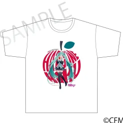 Hatsune Miku x Hirosaki Apple T-Shirt Art by Asagao Minoru (Re-run) Outlet