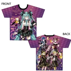 Tops>Hatsune Miku x Rascal the Raccoon 2023 Full Graphic T-Shirt