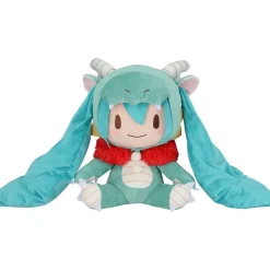 Hatsune Miku: Year of the Dragon 2024 Ver. Fuwapuchi Plushie LL New