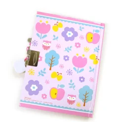 Notebooks & Memo Pads>Hello Kitty Happy Woods Locking Diary