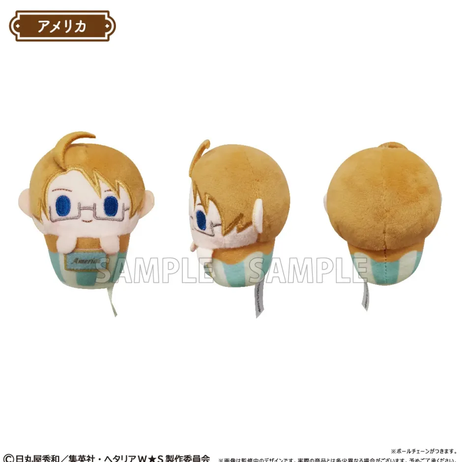 Small Plushies>Hetalia: World Stars Cupcake Tapinui Plushie Box Set