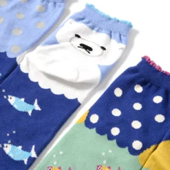 High-Cut Polar Bear Socks Sale