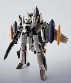 Action Figures>Hi-Metal R Macross Zero VF-0S Phoenix (Roy Focker Use) + QF-2200D-B Ghost