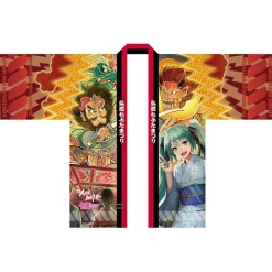 Hirosaki Neputa 300th Anniversary Festival x Hatsune Miku Art by Kurojishi Summer Festival Happi Coat Discount