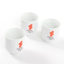 Hitokoto Animal Tea Cups (Cat) Discount