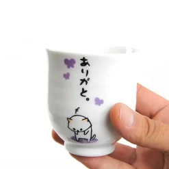 Hitokoto Animal Tea Cups (Cat) Discount