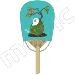 Hokkai no Maju Azarashi-san Mini Oval Fan Best