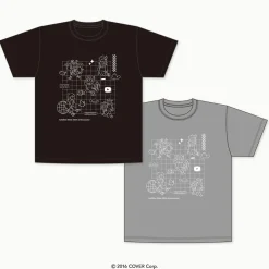 Exclusives|Tops>hololive Meet 2024 Deformed Illustration T-shirt