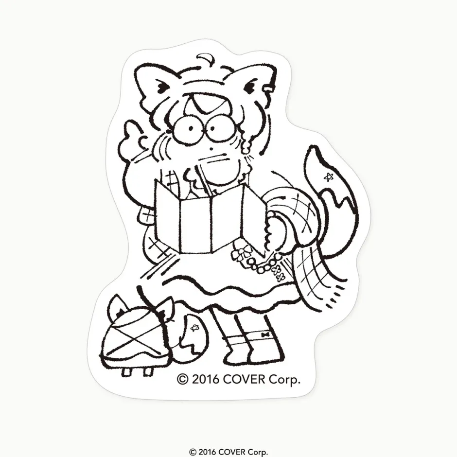 Exclusives>hololive Meet 2024 Die-Cut Magnet - Shirakami Fubuki