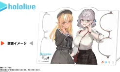 hololive Collaboration Shirogane Noel & Shiranui Flare Glasses Stand Discount