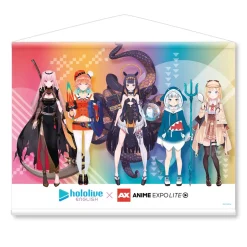 hololive English x Anime EXPO Lite 2021 B2-Size Tapestry Online