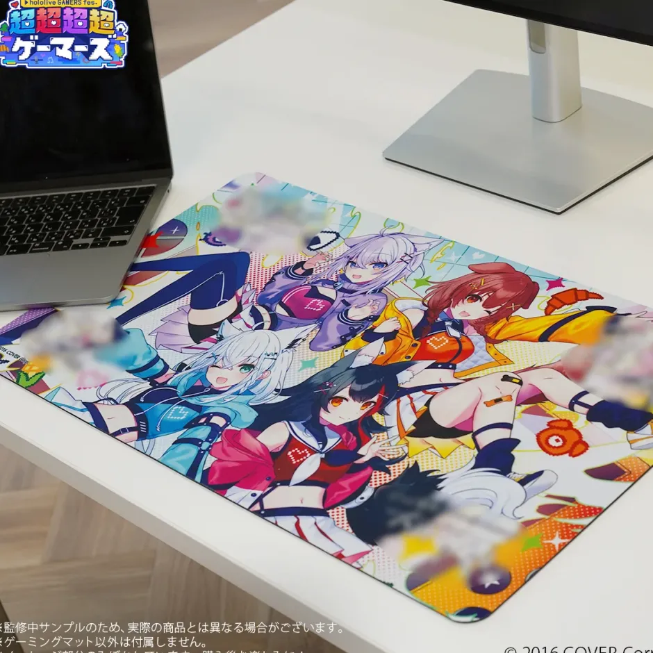 hololive GAMERS fes. Cho-Cho-Cho-Cho GAMERS Gaming Mat with Exclusive Message Key Visual Ver.