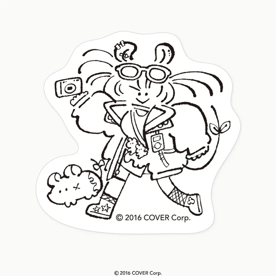 hololive Meet 2024 Die-Cut Magnet - Hakos Baelz Best