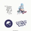 hololive Meet 2024 Die-Cut Sticker Set - Kobo Kanaeru Hot