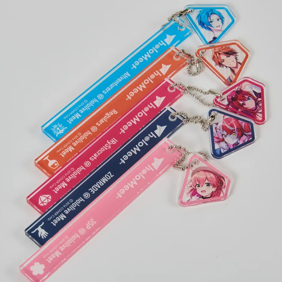 hololive Meet Keychain w/ Fandom Name Sale