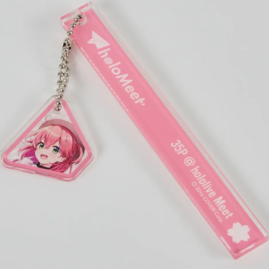 hololive Meet Keychain w/ Fandom Name Sale