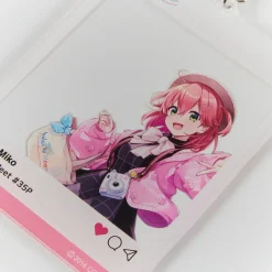 hololive Meet Social Media Style Acrylic Keychain Outlet