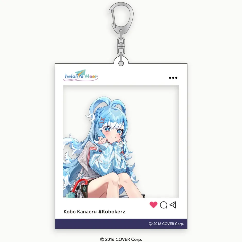 hololive Meet 2024 Social Media Style Acrylic Keychain - Kobo Kanaeru Clearance