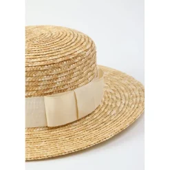 Honey Salon Dot Tulle Boater Clearance