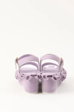 Honey Salon Frilly Sandals (Lavender) Hot