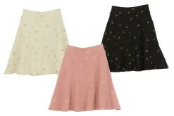 Bottoms>Honey Salon Heart Print Skirt