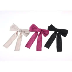 Jewelry & Hair Accessories>Honey Salon Linen Ribbon Barrette