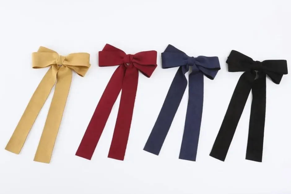 Honey Salon Long Ribbon Barrette