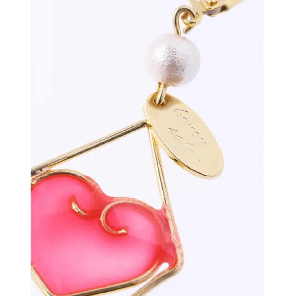 Jewelry & Hair Accessories>Honey Salon Love Cross Earrings