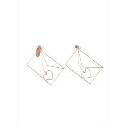 Honey Salon Love Letter Earrings Outlet