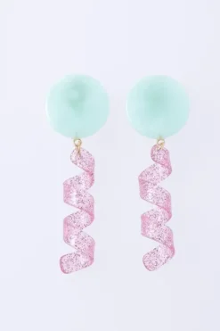 Honey Salon Spiral Earrings New