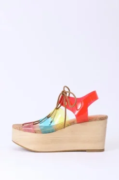 Honey Salon Transparent Laced Sandals Online