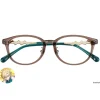 Honkai: Star Rail Collaboration Aventurine Model Glass Frame w/ Original Eyeglass Case & Cleaning Cloth Set Outlet