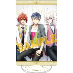 Collectable Toys>IDOLiSH 7 Riku & Tenn & Momo Clear Acrylic Stand