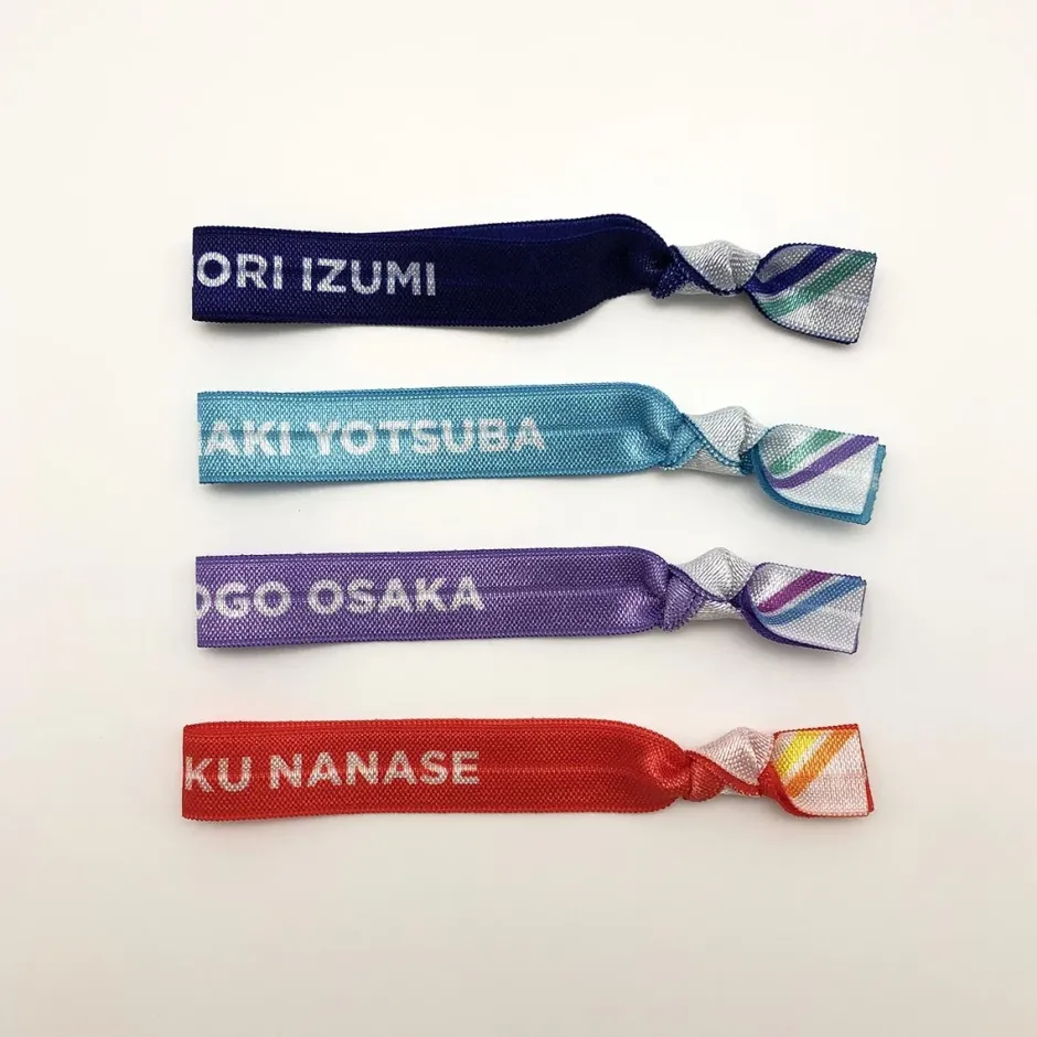 IDOLiSH7 Third BEAT! Episode Linkage Goods Friends Day Yamato & Mitsuki & Nagi Stretching Ribbon Wristband Set Clearance