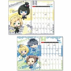Calendars>Idolm@ster: SideM 2019 Mini Desktop Calendar